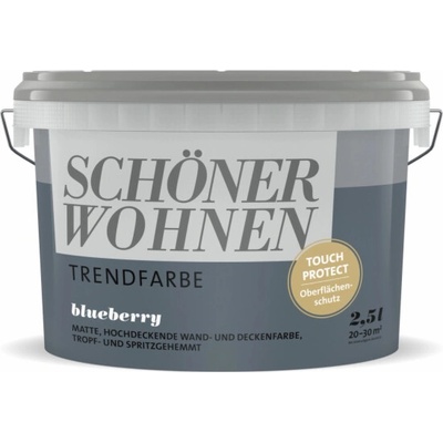 Schöner Wohnen Trend barva Blueberry matt 2,5l