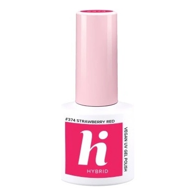 Hi Hybrid Uv gel lak Strawberry Red 374 5 ml