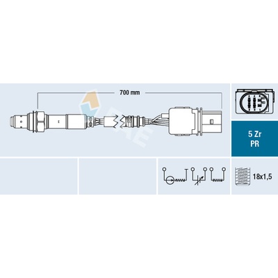 Lambda sonda FAE 75158