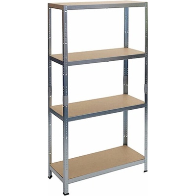 STREND PRO Regál Racks RAT20 HD, kov, MDF, 4 police, 1800x900x450 mm, max. 175 kg/polici