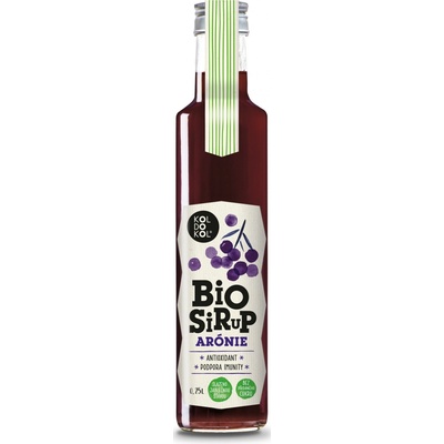 Koldokol sirup Arónie BIO BEZ PŘIDANÉHO CUKRU 250 ml
