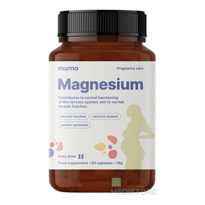 Orin Mumo Magnesium horčík 100 mg pre tehotné ženy 90 kapsúl