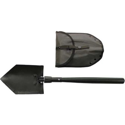 MFH Poľná lopata s drevenou rukoväťou, olivová, 62cm