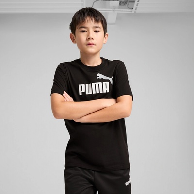 Puma Dětské triko Puma ESS 2 COLOR NO.1 LOGO TEE 685778_01 BLACK