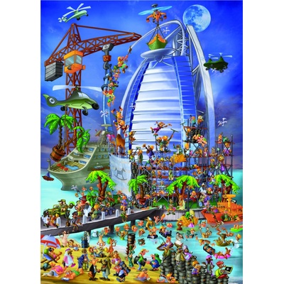 D-Toys Burdž al-Arab 1000 dílků