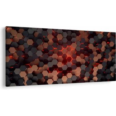 Obraz - Futuristická abstrakcia, jednodielne 250x125 cm