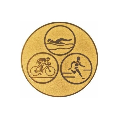 TROFEJE.sk Emblém 25mm 35 triatlon leto