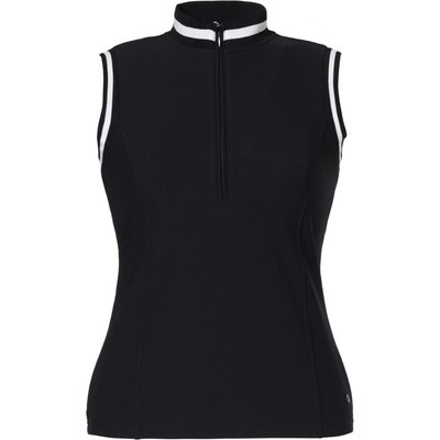 Goldbergh Camellia Sleeveless Top Black
