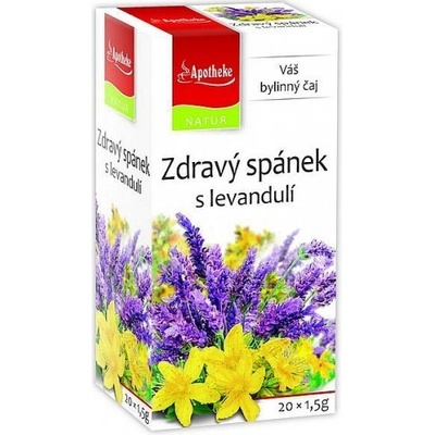 APOTHEKE Natur Zdravý spánok s levanduľou 20 x 1,5 g