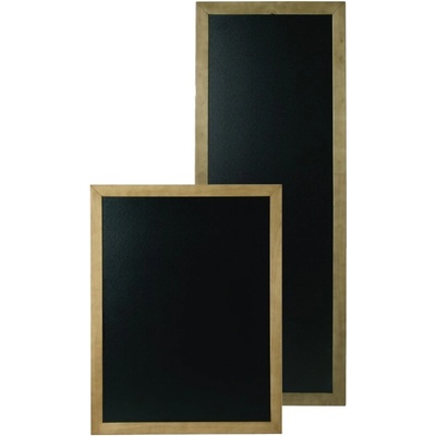 CONTACTO Tabuľa na menu v drevenom ráme 800 x 600 mm teak | 7683/080