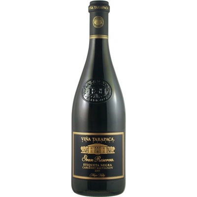 Tarapacá Gran Reserva Etiqueta Negra Cabernet Sauvignon 2007 0,75 l (holá láhev)