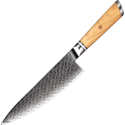 IZMAEL Damaškový kuchynský nôž Hisano Chef 20 cm