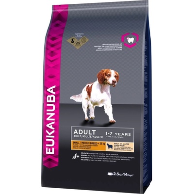 Eukanuba Adult Small & Medium Lamb & Rice 2 x 12 kg