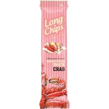 Long Chips bramborové chipsy s příchutí kraba 75 g
