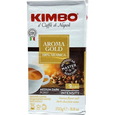 Kimbo Gold 100 % Arabica mletá 250 g