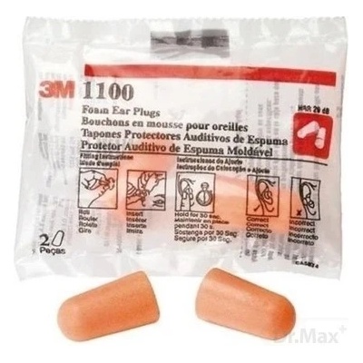3M EAR Plugs 1100 Chránič sluchu