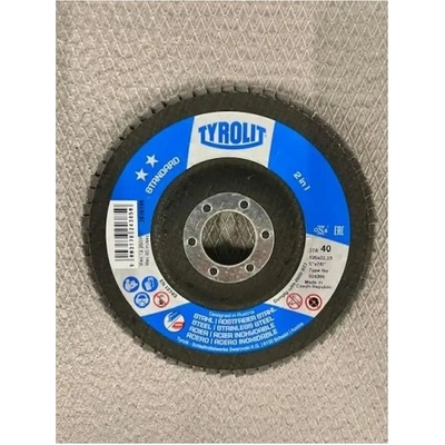 Kotuc Tyrolit 125x22,22mm, 28A,ZA40-425, oceľ/nerez, lamelovy, 2in1, Standard ***