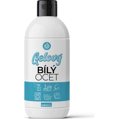 Nanolab Gelový bílý ocet 500 ml