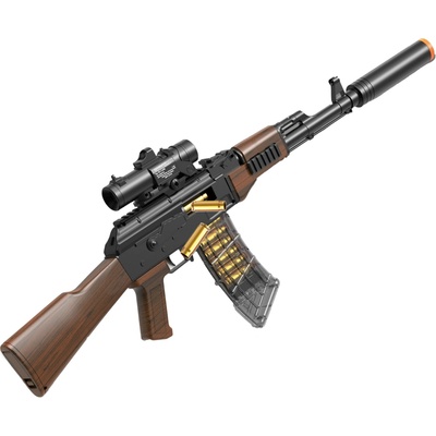 Wiky Puška AK-47 s patronami a pěnovými náboji 91 cm