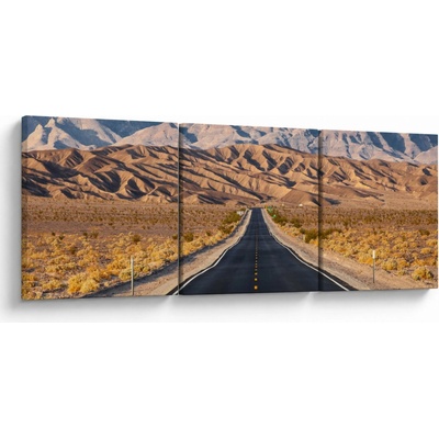 Obraz - Death Valley, Kalifornia, USA, trojdielne 120x40 cm