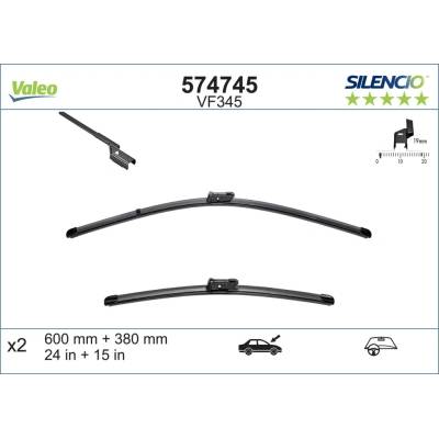 VALEO Stieracia lišta 574745