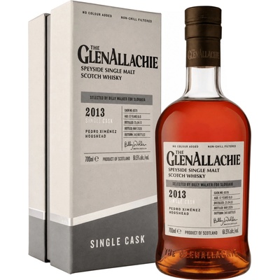 The GlenAllachie GlenAllachie 13 letá Single Cask 2013 Selected by Billy Walker for Slovakia 61,5% 0,7 l (karton)