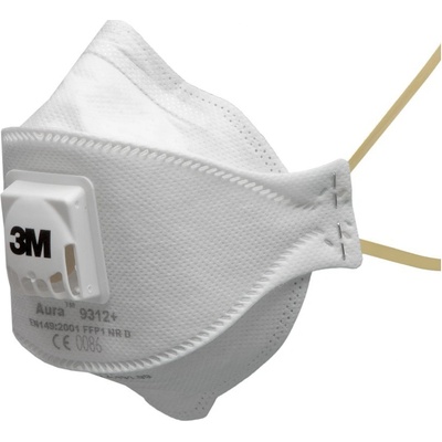 3M 9312+ Aura FFP1 s výdech. ventilkem