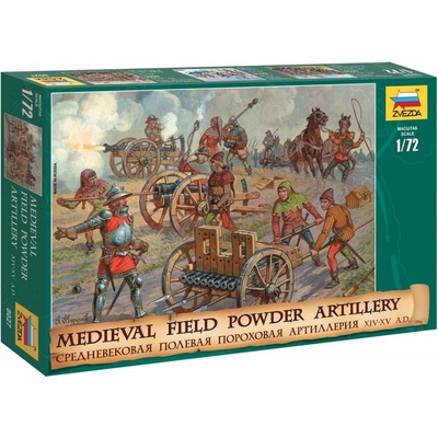 Wargames AoB figurky 8027 Medieval Powder Artillery 1:72
