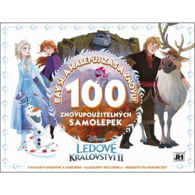 JM Ledové království 2 Samolepkové album Bav se a nalepuj