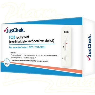 Hanghzou AllTest Biotech Juschek FOB rychlý test okultní krvácení 1 ks