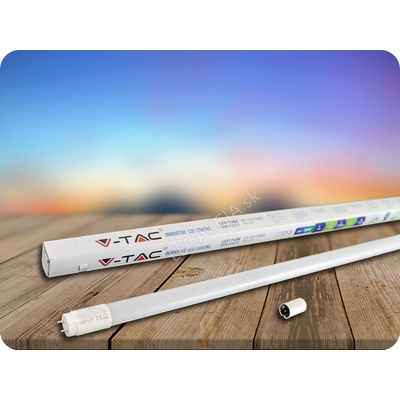 V-TAC LED trubica T8, 18W, 120 CM, G13, NANO PLAST, 1700 LM Studená biela