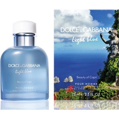 Dolce & Gabbana Light Blue Beauty of Capri toaletná voda pánska 125 ml