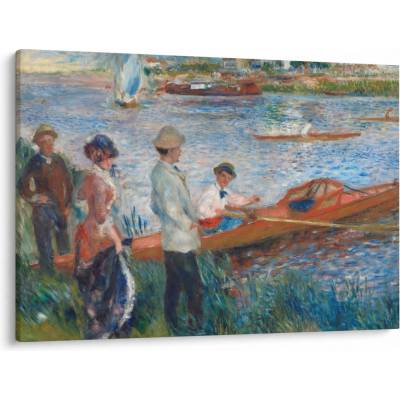 Obraz - Auguste Renoir, Oarsmen at Chatou, reprodukcia, jednodielne 100x70 cm