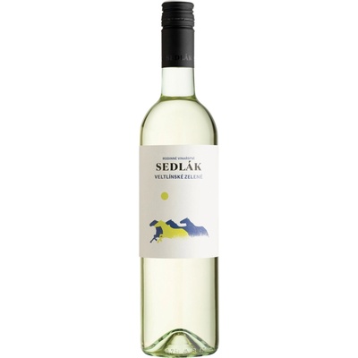 Sedlák Veltlínské zelené zemské 2023 12% 0,75 l (čistá fľaša)