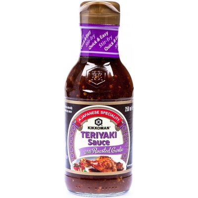 Kikkoman Teriyaki omáčka pečený česnek 250 ml