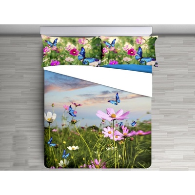 Gipetex Natural Dream 3D talianská obliečka bavlna Garden 140x200 70x90