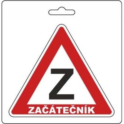 Samolepka ZAČÁTEČNÍK (105 x 120 mm) – Hledejceny.cz