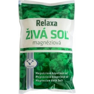 Relaxa Živá sůl magnéziová koupelová sůl 500 g – Hledejceny.cz