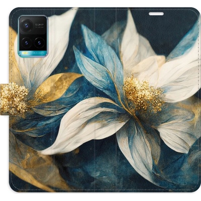 iSaprio Vivo Y21 / Y21s / Y33s Gold Flowers kapsičky na karty