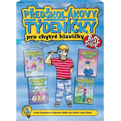 Předškolákovy týdeníčky pro chytré hlavičky - Martincová, Jana;Tautová, Věra