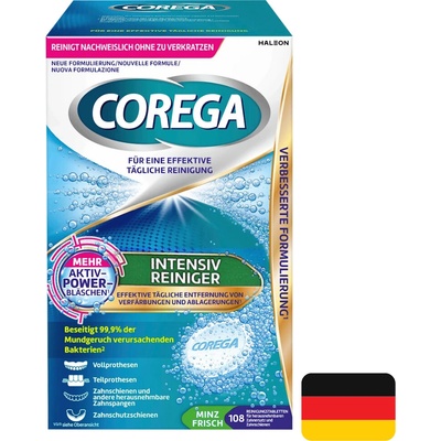 Corega Intenzivní všestranná ochrana 108 ks – Hledejceny.cz