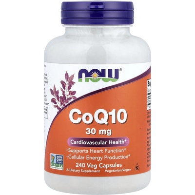 Now Foods Foods CoQ10 30mg 240 kapslí