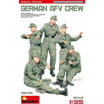 MiniArt German AFV Crew Special Edition 1:35