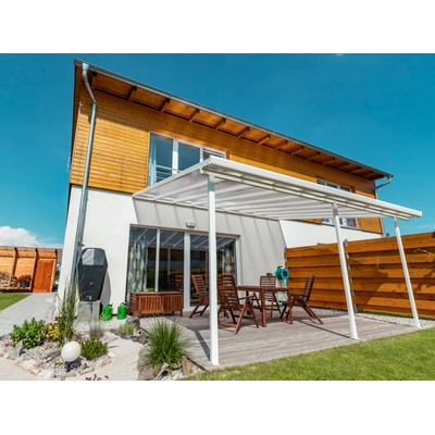 Gutta Terrassendach Original 3,06 x 4,06 m biela