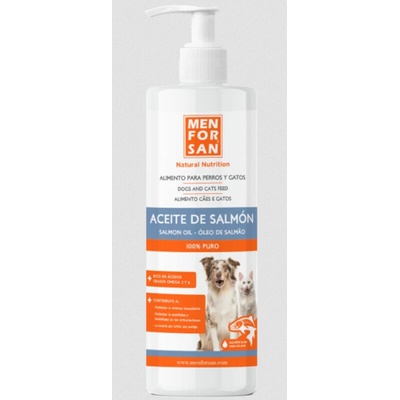 Menforsan Lososový olej pre psov a mačky 500 ml