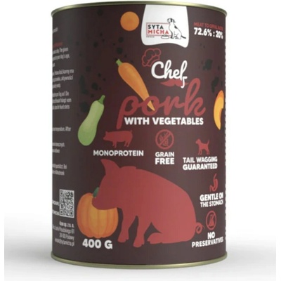 Syta Micha Chef Pork with vegetables 400 g