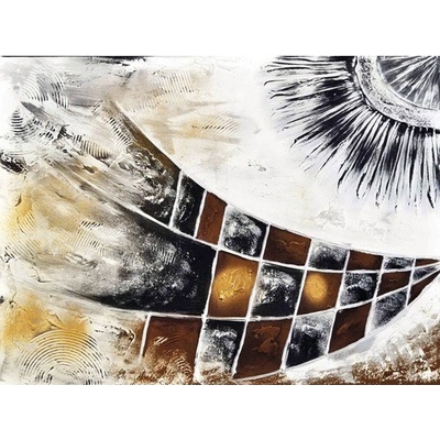 Ručně malovaný obraz 2.807.163 motiv abstrakce síť 60x80cm