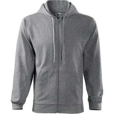 Malfini Trendy Zipper 410 tmavosivý melír