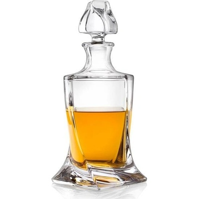 Crystal Bohemia Karafa na whisky QUADRO 0,77 l