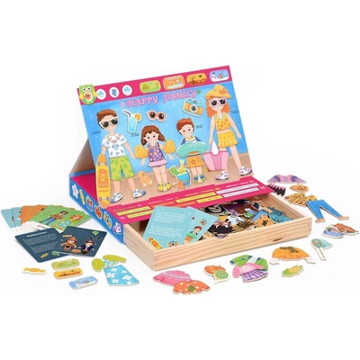 2Kids Toys Magnetické oblékání Rodina